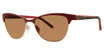 Via Spiga Eyeglasses Via Spiga 421-S Red/Gold/910