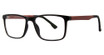 Wired Eyeglasses 6067 Red/Black