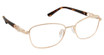 Superflex Eyeglasses SF-530 GOLD TORTOISE/2