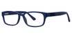 Modern Plastics II Eyeglasses Gauge navy matte