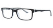 Michael Ryen Eyeglasses MR-284 Black/Crystal/1