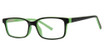Limited Editions Eyeglasses 4TH AVE BLACK/GREEN/B/G