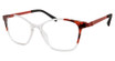 Eco Eyeglasses TUGELA BURGUNDY TORT CRYSTAL FADE/BTCF