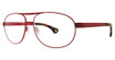 Randy Jackson Eyeglasses Randy Jackson 1099 Red/162