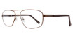 Global Optique Eyeglasses MP468 SHINY BROWN