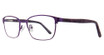 Global Optique Eyeglasses LP037 MATTE PURPLE