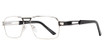 Eight to Eighty Eyewear Eyeglasses Twan Silver/Black