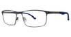 Shaquille O'Neal Eyeglasses Shaquille O'Neal 150M Gunmetal/58
