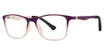 ModZ Kids Eyeglasses Pretend purple/white matte