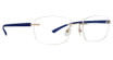 Totally Rimless Eyeglasses Accelerate(297) Blue/BLUE