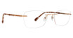 Totally Rimless Eyeglasses Halo(300) Rose Gold/RSGD