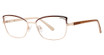 Avalon Collection Eyeglasses 5080 Brown/Gold