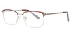 Ernest Hemingway Eyeglasses 4837 BROWN/SILVER