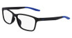 Nike Eyeglasses NIKE 7118 MATTE BLACK/RACER BLUE/008