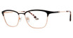 Genevieve Paris Design Eyeglasses Stellar matte black/gold