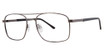Modern Metals Eyeglasses Chisel gunmetal