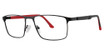 Giovani di Venezia Parker matte black/red