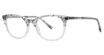 Fashiontabulous Eyeglasses 10x254 black/crystal