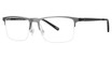 Jhane Barnes Eyeglasses Symmetric Gunmetal/GM