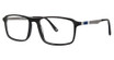 Shaquille O'Neal Eyeglasses Shaquille O'Neal 172Z Matt. Blk/Blu/172