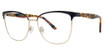 Via Spiga Eyeglasses Via Spiga Santina Navy/Gold/770