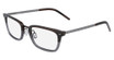 Flexon Eyeglasses FLEXON B2021 (221) BROWN HORN GRADIENT/221