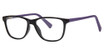 Modern Plastics II Eyeglasses Just black/purple