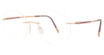 Silhouette Eyeglasses 5540 IO cassis sundown/3530