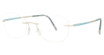 Silhouette Eyeglasses 5540 JN blue glacier/7000