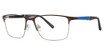 Wired Eyeglasses 6087 Gunmetal/Blue