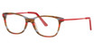 Vavoom/Vivian Morgan Eyeglasses 8107 Red/Brown