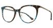 Global Optique Eyeglasses 1338 GREEN TORTOISE