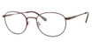 Adensco Eyeglasses AD 127 DARK BROWN/0R0Z