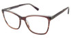 Nicole Miller Eyeglasses Eden Roc SMOKE GRADIENT/C01