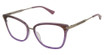 Nicole Miller Eyeglasses Nice AUBERGINE/C03
