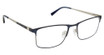 Superflex Eyeglasses SF-1132T NAVY SILVER/M101