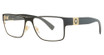 Versace Eyeglasses VE1274 MATTE BLACK/GOLD/1436