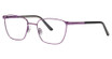 Modern Metals Eyeglasses Resist plum/black