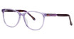 Genevieve Boutique Eyeglasses Engage pink crystal