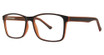 Modern Plastics II Eyeglasses Distance black/brown matte
