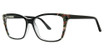 Modern Plastics II Eyeglasses Notice Black
