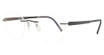 Silhouette Eyeglasses 5555 demo Pure Black/9040