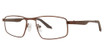 ModZ Kids Eyeglasses Triple Play brown