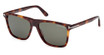Tom Ford Eyeglasses FT0832 blonde havana / green/53N