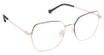 OTP Eyeglasses OTP-132 BLACK ROSE GOLD/S200