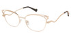 BETSEY JOHNSON Eyeglasses ALL NIGHTER Rose/ROS