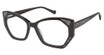 BETSEY JOHNSON Eyeglasses CEO VIBES Black/BLK