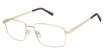 New Globe Eyeglasses M595-P Gold/GOLD
