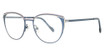 Scott Harris Eyeglasses Scott Harris 746 Denim / Ivory / Bubblegum/1