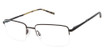 Geoffrey Beene Eyeglasses G474 Dark Gunmetal/DGN